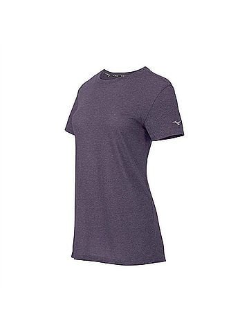 Mizuno Women's Infinity Tee in Navy (view 1)