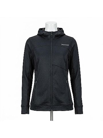 Marmot Women's Dawn Hoody in Black (view 2)