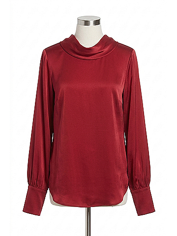 Fifteen Twenty Camille Cowl Back Top in Brick (view 1)