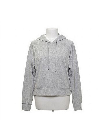 Gentle Fawn Pullover Hoodie in Light Steel Grey (view 1)