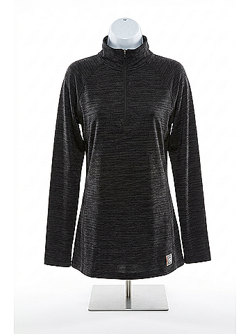 Ariat Women's Rebar Gridworks Baselayer Shirt in Black (view 1)