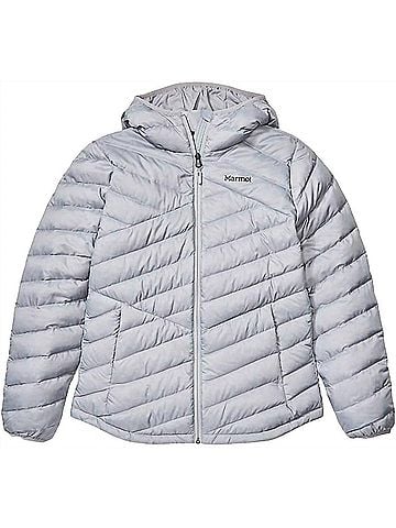 Marmot Women's Highlander Hoody in Sleet (view 1)