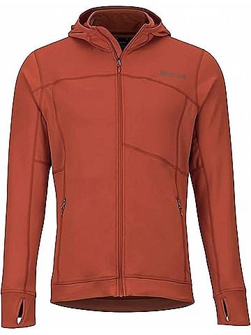 Marmot Women's Dawn Hoody in Picante (view 1)