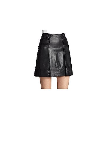 Tory Burch Fae Leather Skirt (view 1)