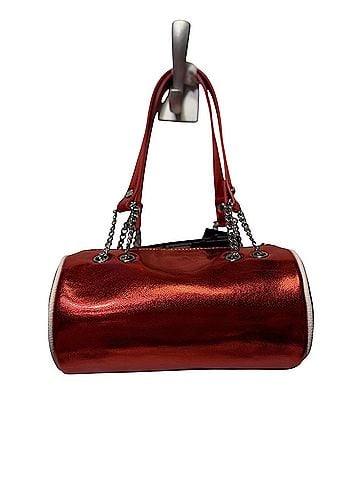 Von Dutch Von Dutch Red Metallic Barrel bag Shoulder Bag (view 2)