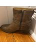 FRYE 100% Leather Gray Ankle Boots Size 9 1/2 - photo 3