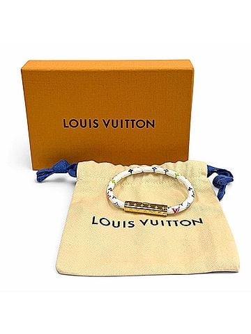 Louis Vuitton LOUIS VUITTON M8973F Bracelet LV Confidential LV™ Takashi Murakami Monogram Multicolor Leather Multi Made in Spain Women's Comes with Box and Dust Bag (view 2)