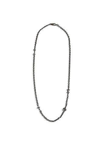 Louis Vuitton LOUIS VUITTON Louis Vuitton 2026 model M02739 Chain LV Yours Necklace Silver Made in Italy Men's Comes with Box and Dust Bag (view 1)