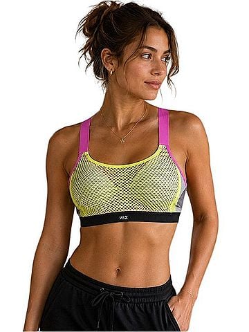 VSX Sport Sport Mesh Strappy Sports Bra Sports Bra (view 1)