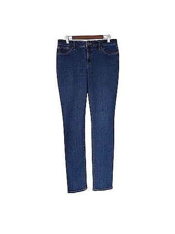 Lauren by Ralph Lauren Modern Straight Curvy Jeans (view 1)