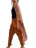 Free People Floral Paisley Multi Color Jacket One size - photo 1