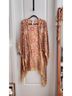Free People Floral Paisley Multi Color Jacket One size - photo 3
