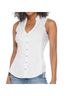 Guess Solid White Tank Top Size S - photo 1
