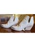 Golo 100% Leather Ivory Ankle Boots Size 8 1/2 - photo 8