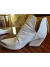 Golo 100% Leather Ivory Ankle Boots Size 8 1/2 - photo 6