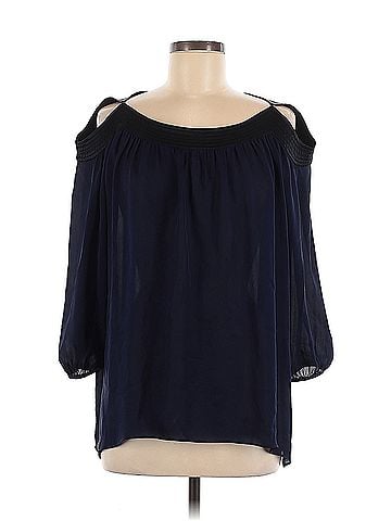 Club Monaco Club Monaco 3/4 Sleeve Silk Top (view 1)