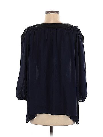 Club Monaco Club Monaco 3/4 Sleeve Silk Top (view 2)