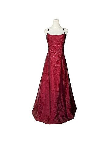 Betsy & Adam Y2K beaded/sequin fall gown Cocktail Dress (view 1)