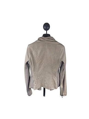 Vince. Asymmetric Moto Drape Front Jacket Jacket (view 2)