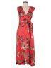 Zara Basic 100% Cotton Red Zara Basic Jumpsuit Size L - photo 1