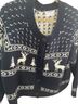 Old Navy Fair Isle Blue White Wool Cardigan Size XL - photo 1