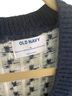 Old Navy Fair Isle Blue White Wool Cardigan Size XL - photo 2