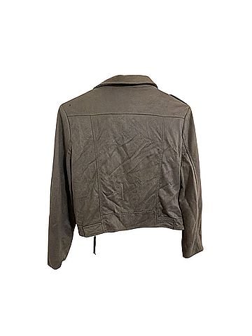 William B Faux Leather Jacket (view 2)