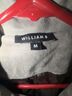 William B 100% Polyester Gray Faux Leather Jacket Size M - photo 3