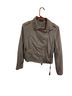 William B 100% Polyester Gray Faux Leather Jacket Size M - photo 1