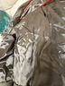 William B 100% Polyester Gray Faux Leather Jacket Size M - photo 5