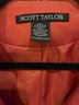 Scott Taylor 97% Cotton 3% Spandex 100% Polyester Floral Red Jacket Size L - photo 3