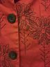 Scott Taylor 97% Cotton 3% Spandex 100% Polyester Floral Red Jacket Size L - photo 4