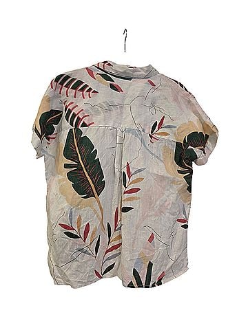 Cynthia Rowley Short Sleeve Button-Down Shirt (view 2)