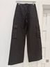 Levi's 100% Cotton Black Cargo Pants Size 4 - photo 12
