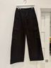 Levi's 100% Cotton Black Cargo Pants Size 4 - photo 6