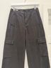 Levi's 100% Cotton Black Cargo Pants Size 4 - photo 7