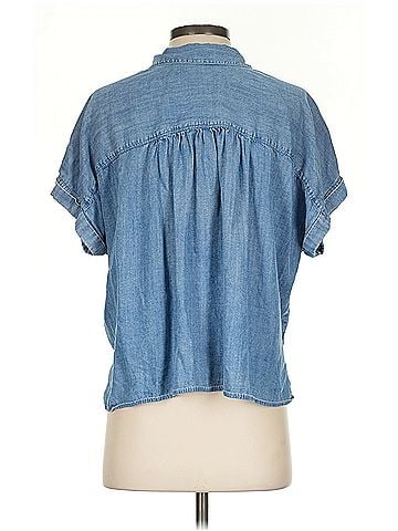 Splendid Splendid Short Sleeve Button Down Shirt (view 2)