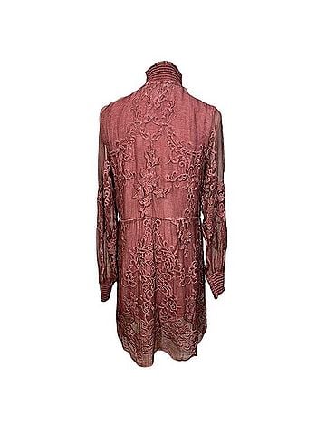 Soft Surroundings Silk Tunic Long Sleeve Blouse (view 2)