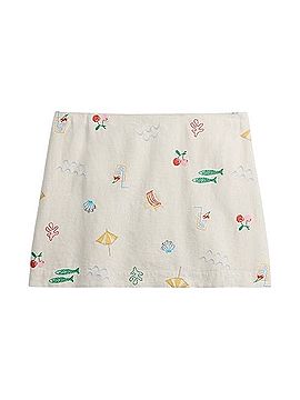 Gap Linen-Blend Mini Skort Skort (view 1)