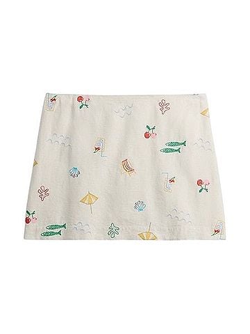 Gap Linen-Blend Mini Skort Skort (view 1)
