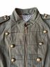 Steve Madden 52% Wool 33% Polyester 5% Viscose 5% Acrylic 100% Cotton Solid Green Coat Size XL - photo 4