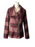 BB Dakota Plaid Asymmetric Zip Jacket Jacket - photo 1