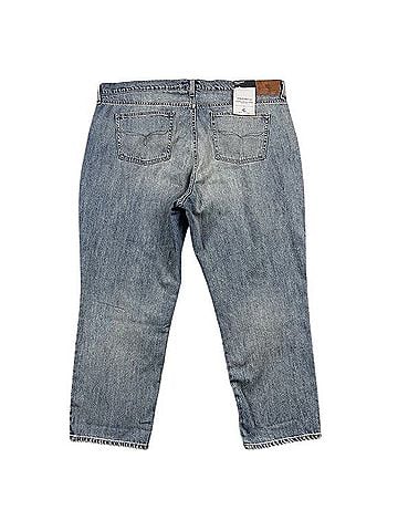 Lauren by Ralph Lauren Patchwork Relaxed Tapered Jeans (view 2)