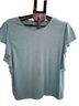 Nine West Blue Short Sleeve Blouse Size XL - photo 1