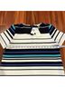 Pleione Stripes Blue White T-Shirt Size S - photo 7