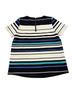 Pleione Stripes Blue White T-Shirt Size S - photo 2