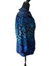 Zenergy by Chico's Floral Blue Black Jacket Size M - photo 4