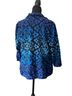 Zenergy by Chico's Floral Blue Black Jacket Size M - photo 2