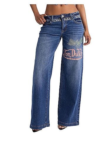 Von Dutch Von Dutch Medium Wash  Jeans (view 1)