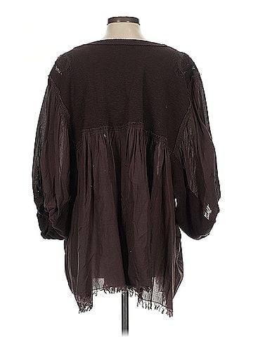 Free People Free People 3/4 Sleeve Blouse (view 2)